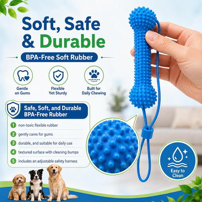 BrushBuddy™ Dual-Action Dog Toothbrushing Aid