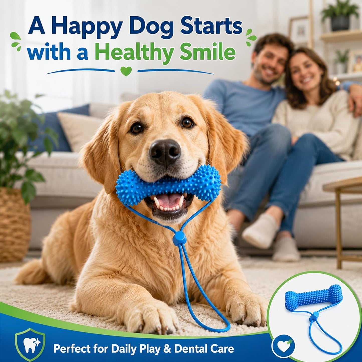 BrushBuddy™ Dual-Action Dog Toothbrushing Aid