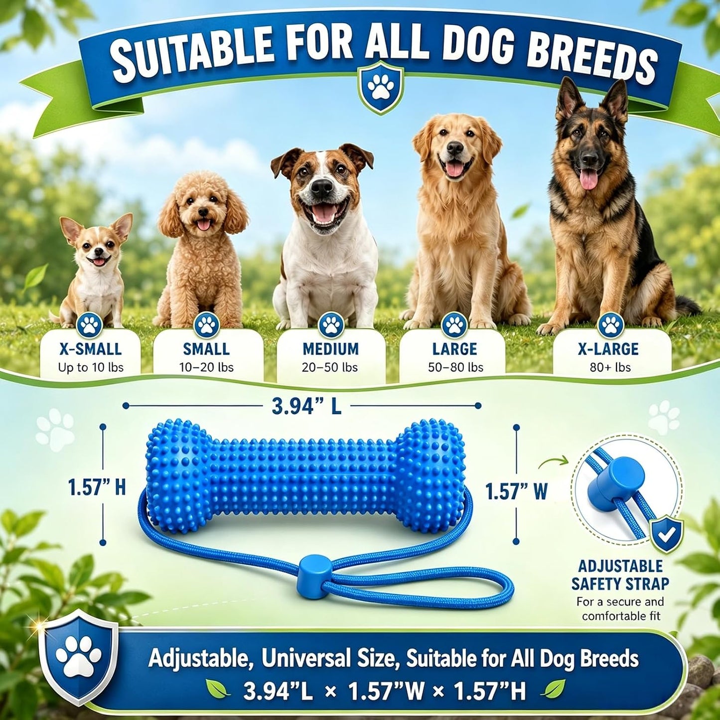 BrushBuddy™ Dual-Action Dog Toothbrushing Aid